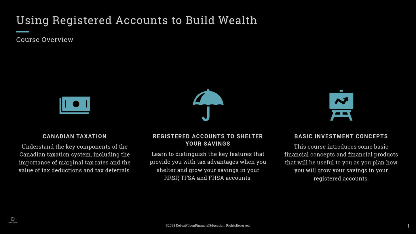 Worth Knowing - Using Registered Accounts to Build Your Wealth